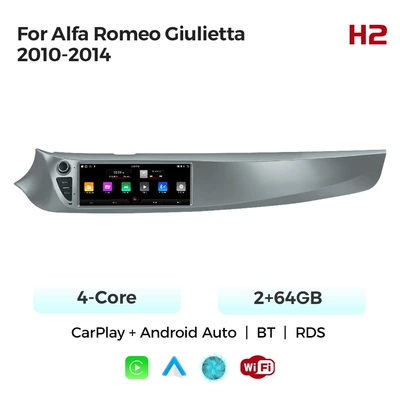 For 10.26" Alfa Romeo Giulietta 2010-201 Alfa Romeo Android Navigation (DVD Navigation) - quad-core-wifi-version-264-carplay