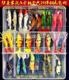 Fishing Lures Kit Mixed Including Minnow Popper Crank Baits with Hooks for Saltwater Freshwater Trout Bass Salmon Fishing