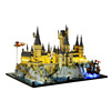 Hibrick lighting is compatible with Lego 76419 Hogwarts Castle and courtyard building blocks supporting LED lights