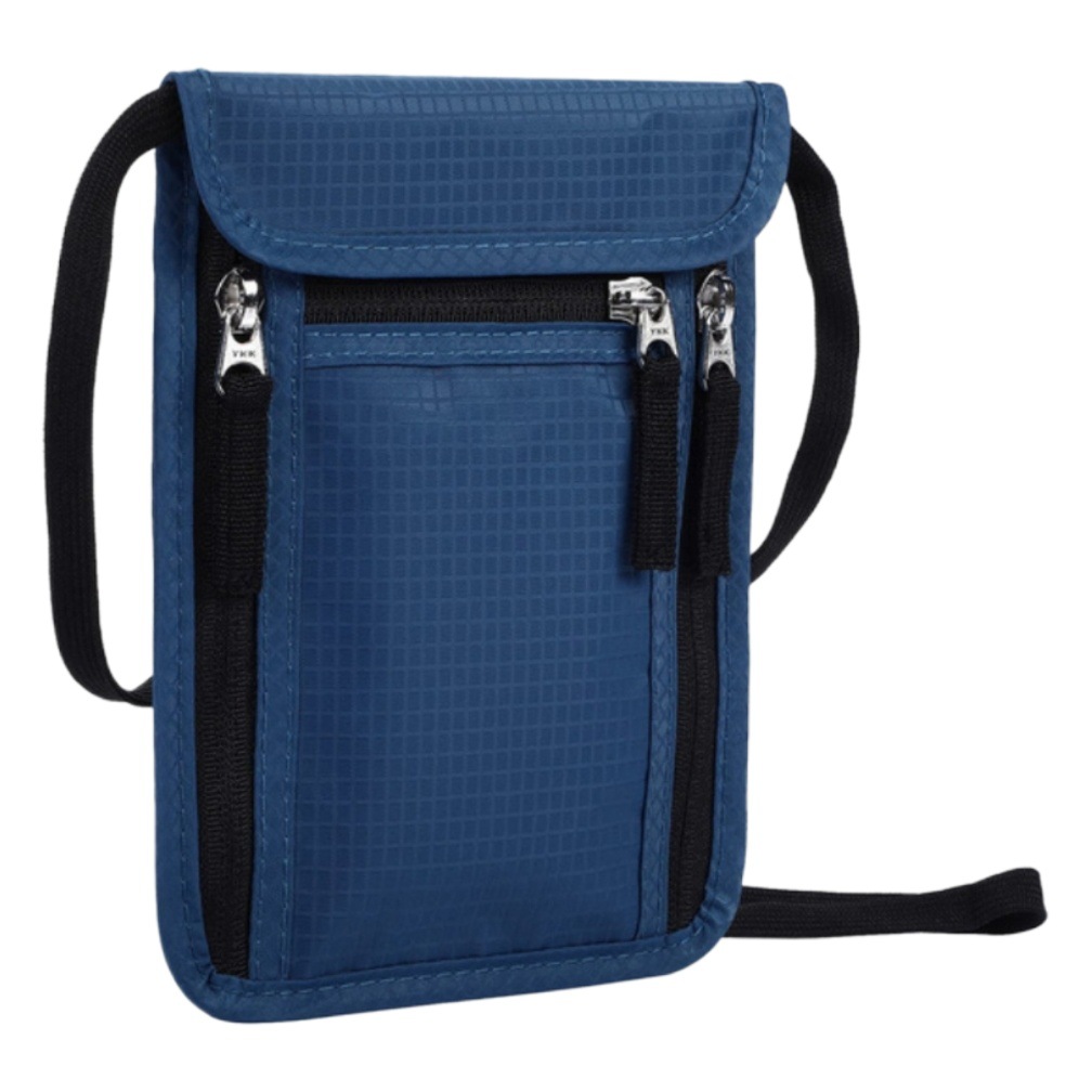 Document Bag, Multifunctional Rfid Passport Bag, Anti-Theft Document Bag, Overseas Air Ticket Card Bag, Wallet