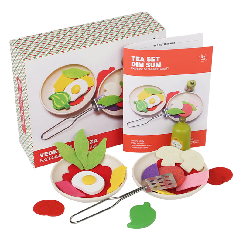 Cocina casera simulación de sushi barbacoa pizza juegos de cocina para niños y niñas juguetes de rol de madera