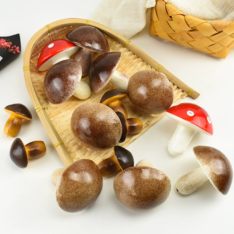 Realistic minifigure from foam with clove mushrooms, decorations, props, early education