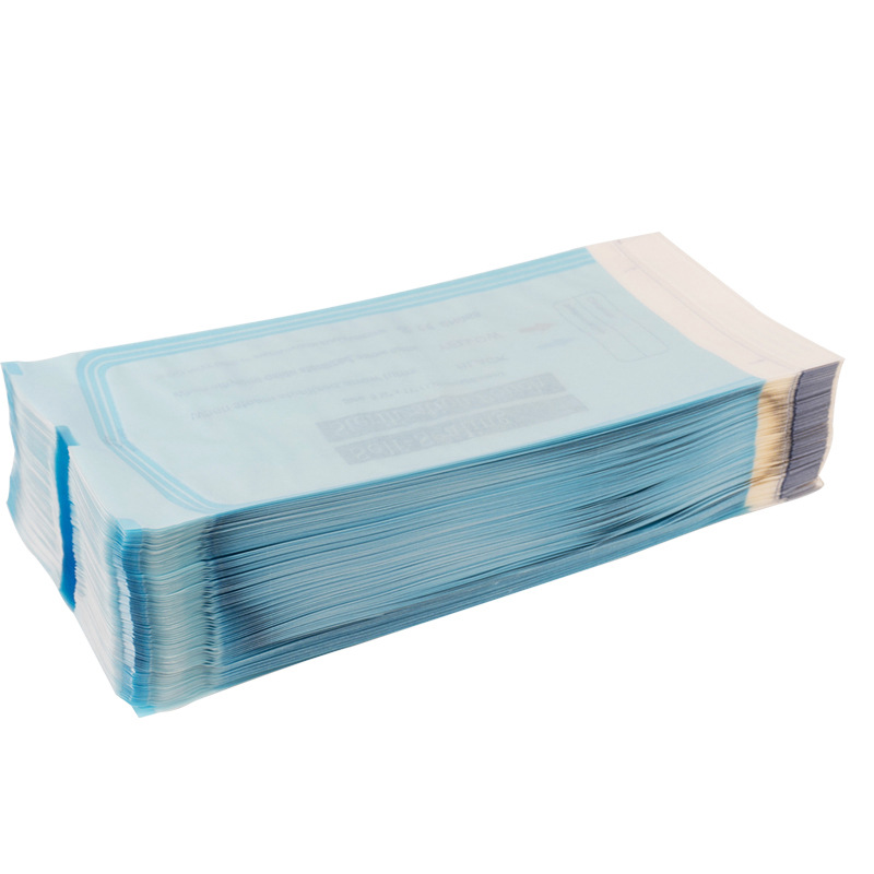 Bolsas de esterilización autosellables dentales, bolsas desechables de papel y plástico, bolsas de desinfección autosellables, bolsas de desinfección autoadhesivas para exportación