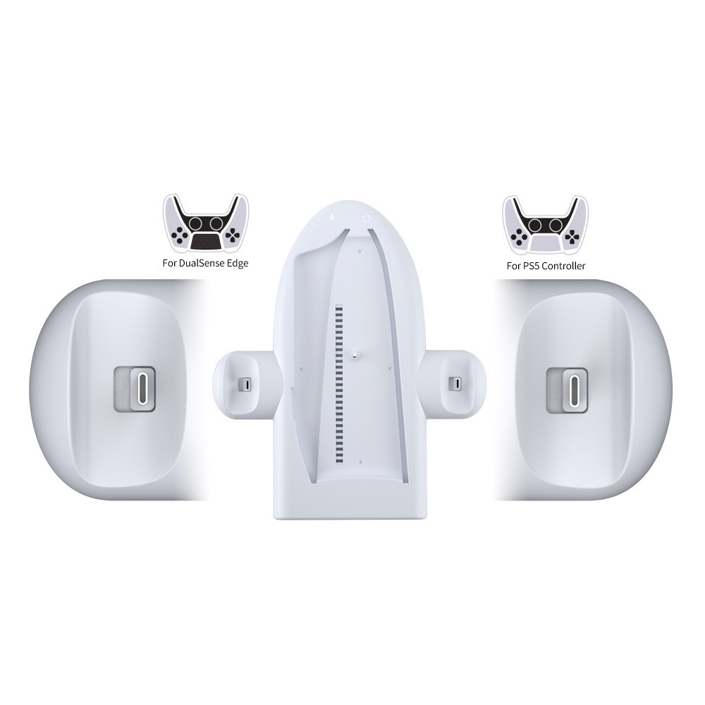 支持PS5手柄或者PS5精英手柄同时充电