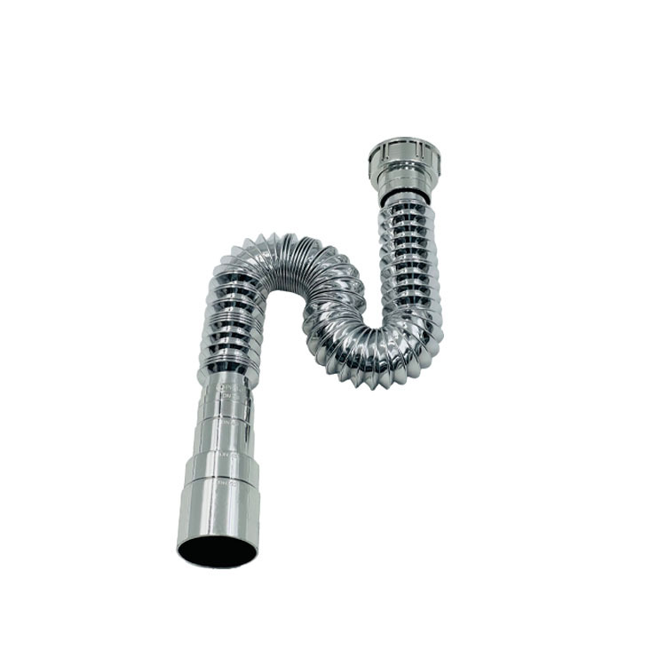 Tubo de Desagüe para Lavabo de Plástico, Multifuncional y Telescópico, para Baño