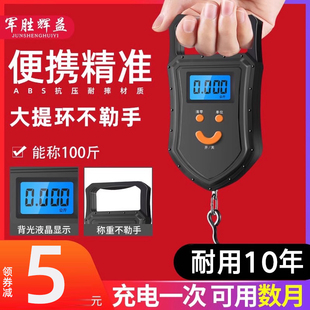 Mini Weighing Digital Scale Satchel Scale 50kg Satchel High-Precision Home Express Weighing Small Scale Spring Small Scale