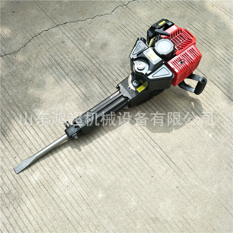 Бензиновый вибротрамбовщик, четырехтактный бензиновый переносной мини-бетонолом.