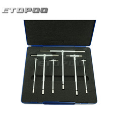 Adjustable Inner Diameter Gauge ETOPOO Stainless Steel 5/16''--6'' Telescopic Gauge with Plastic Box Packaging