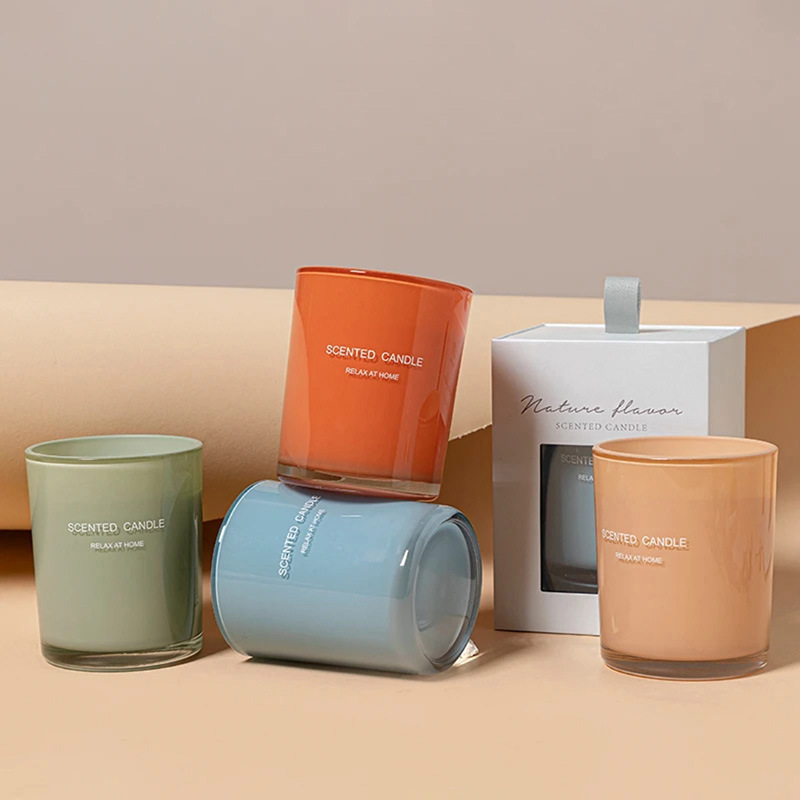 Vela perfumada ecológica sem fumaça, fragrância para ambientes internos, óleo essencial, incenso de longa duração, feita à mão com óleo de soja, caixa de presente._voghion.com