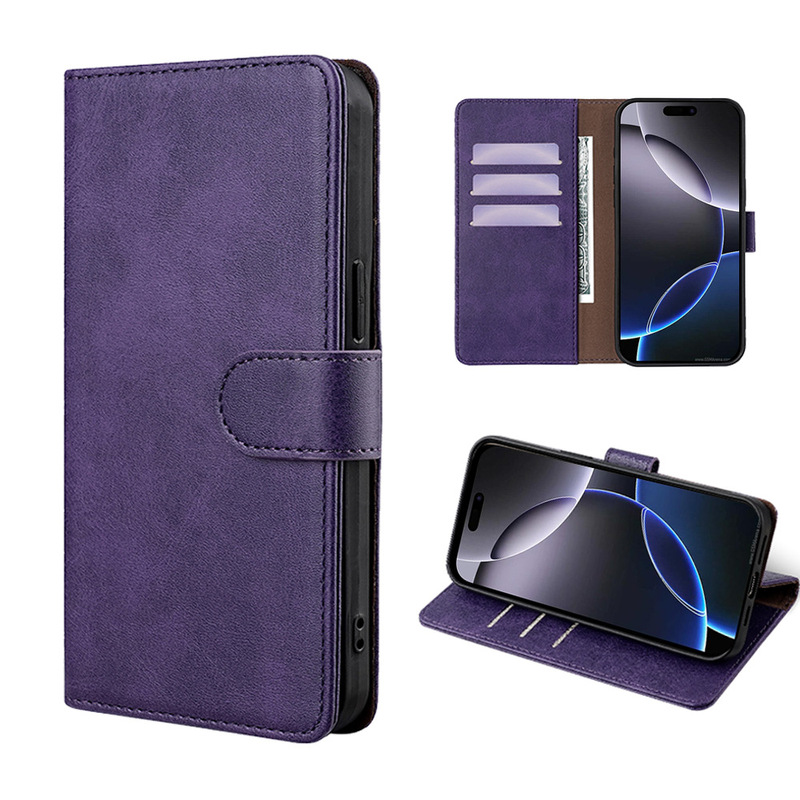 Suitable for Sony Xperia10Viii Mobile Phone Leather Case Xperia1 Vl Simple Card-Inserting Flip Cover Case Suitable for 10Vl