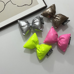 個性創意立體皮質蝴蝶結支架適用於華為蘋果手機殼簡約女生支架