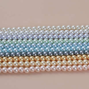 4mm-10mm�°İ�ɫˮ�����鲣��ɢ��ͨ�׈A��diy������Ʒ���