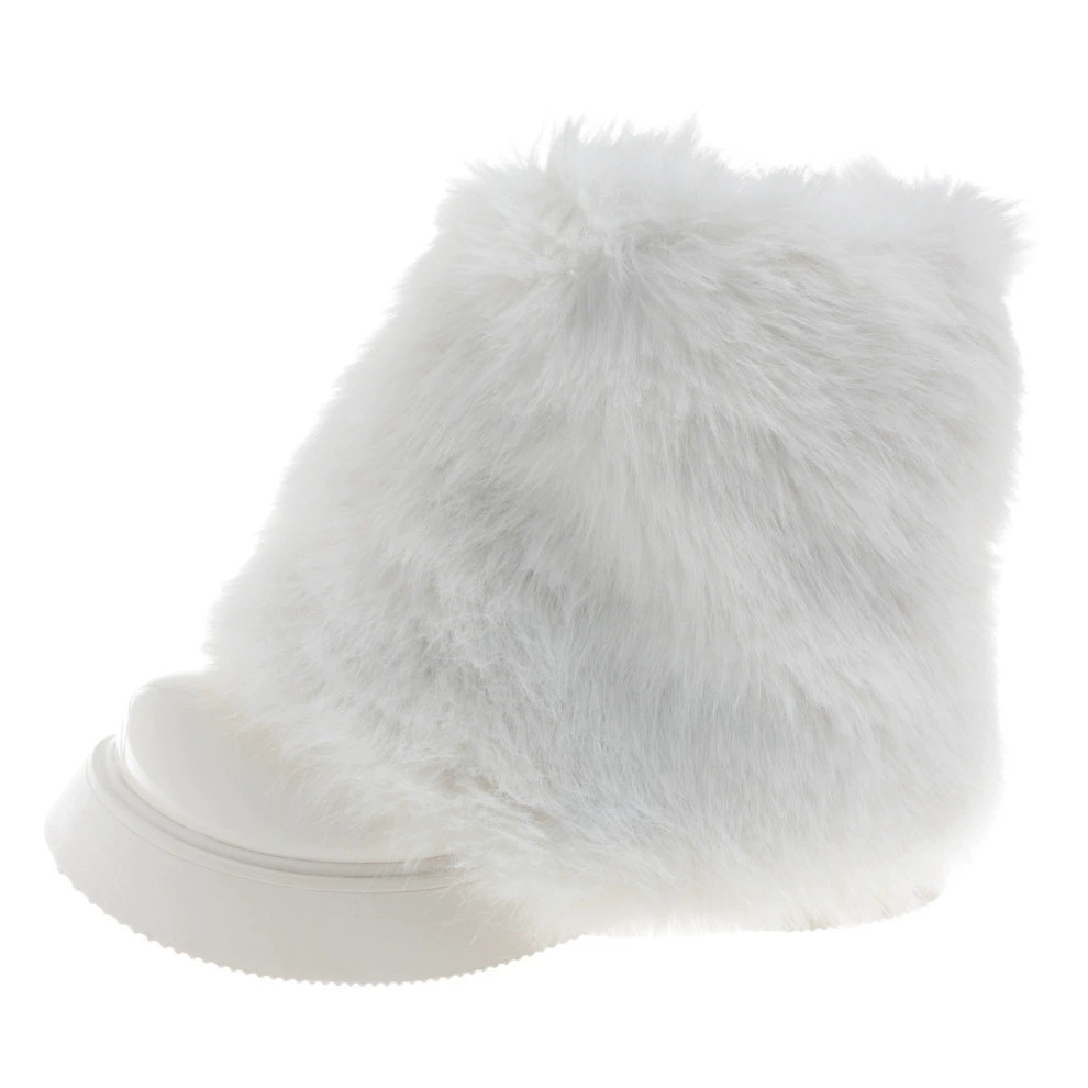 Белые теплые Нескользящие зимние сапоги Мао на толстой подошве, женские зимние 2023, Новые короткие сапоги на флисовой подкладке, взрывные Ботинки Martin