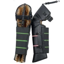 加厚长款冬季骑车防风保暖男女电动车电瓶车摩托车护膝挡风被护腿