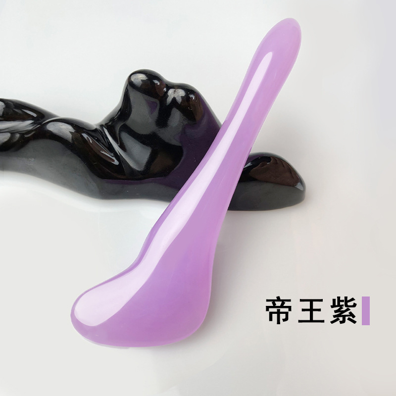 目元の刮痧棒、筋肉をほぐす棒、顔の美容マッサージ器、スクレーパー、背中用多機能ツボ棒、経絡ツール|undefined