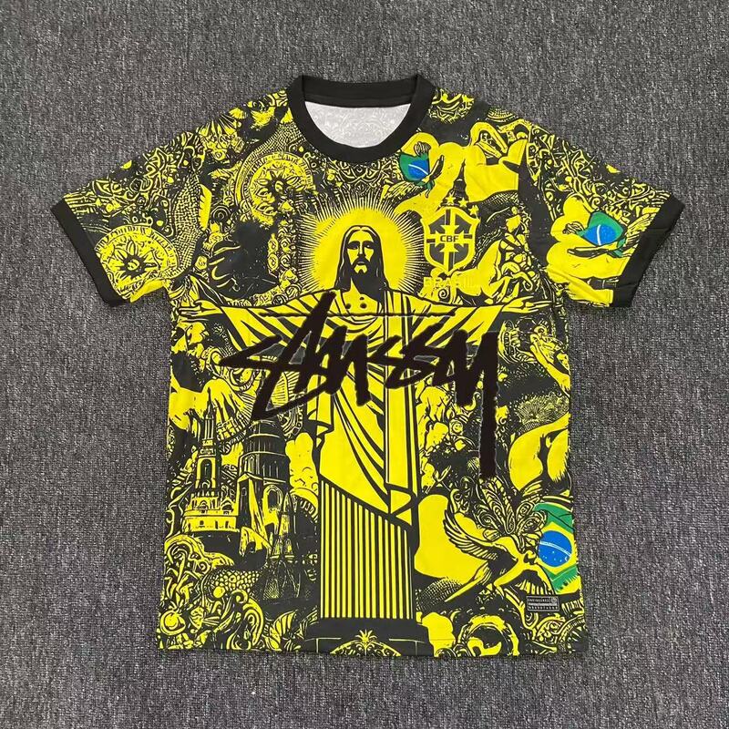Stussy ブラジル 日本ジャージ フラメンゴ イタリア イングランド ポルトガル ドイツ サッカーユニフォーム タイ版|undefined