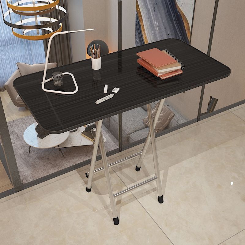 Mesa plegable simple portátil rectangular contra la pared pequeña mesa dormitorio de alquiler mesa de comedor pequeña mesa cuadrada al aire libre