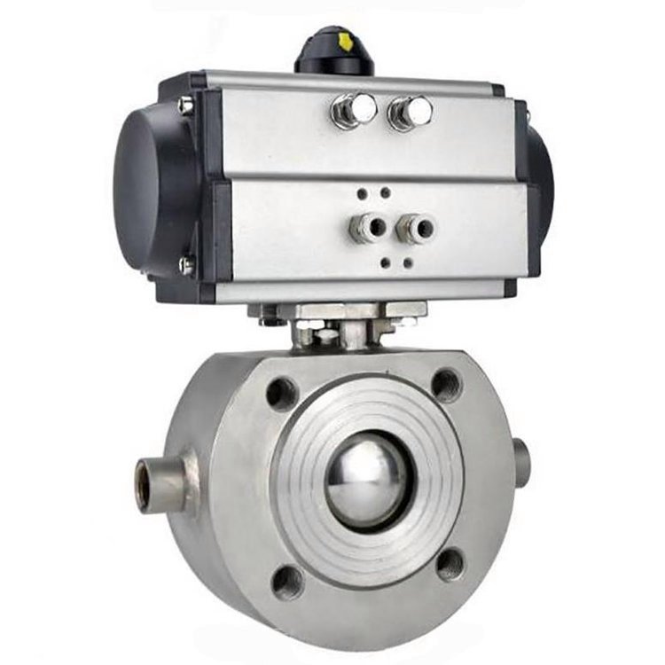 BQ671F不锈钢气动保温球阀