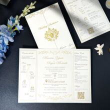 新款高档请柬卷轴可定制内容结婚邀请函婚礼请柬订婚书跨境销售