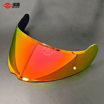 Helmet Lens Day and Night — Dəbilqə (Kaska) aksesuarları - ff908-gold-red