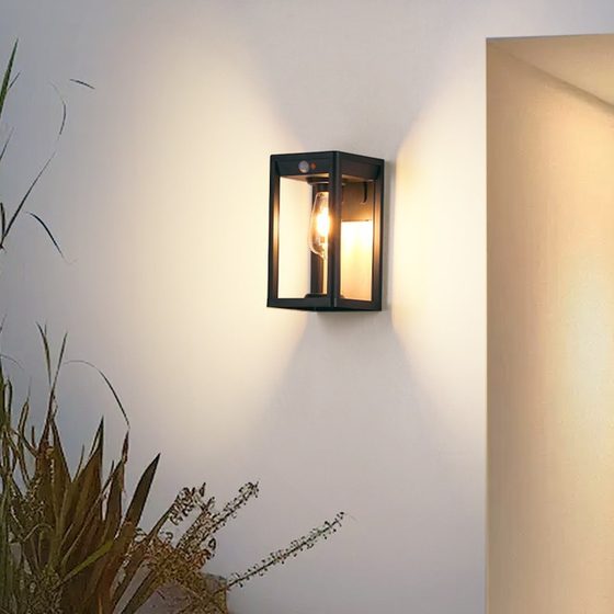 Outdoor Wall Lamp Waterproof Balcony Induction Lamp Outdoor Courtyard Door Wash Wall Lamp Villa Garden Decoration Wall Lamp