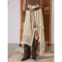 L 66775 Lace irregular skirt ��˿���������ȹ�羳����ͨ
