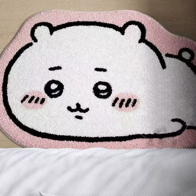 Avtomobil döşəmə paspasları: and doorways, a popular anime-themed doormat - irregular-shaped-imitation-cashmere-xiaoba-3-4060cmskin-friendly-imitation-cashmere