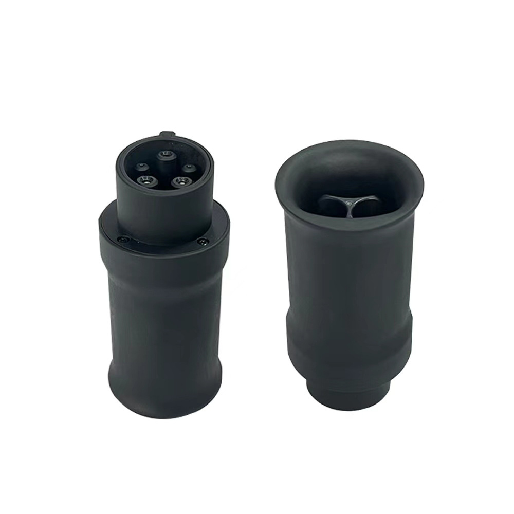 新能源电动汽车充电转换器 32A 特斯拉转美标J1772转换头