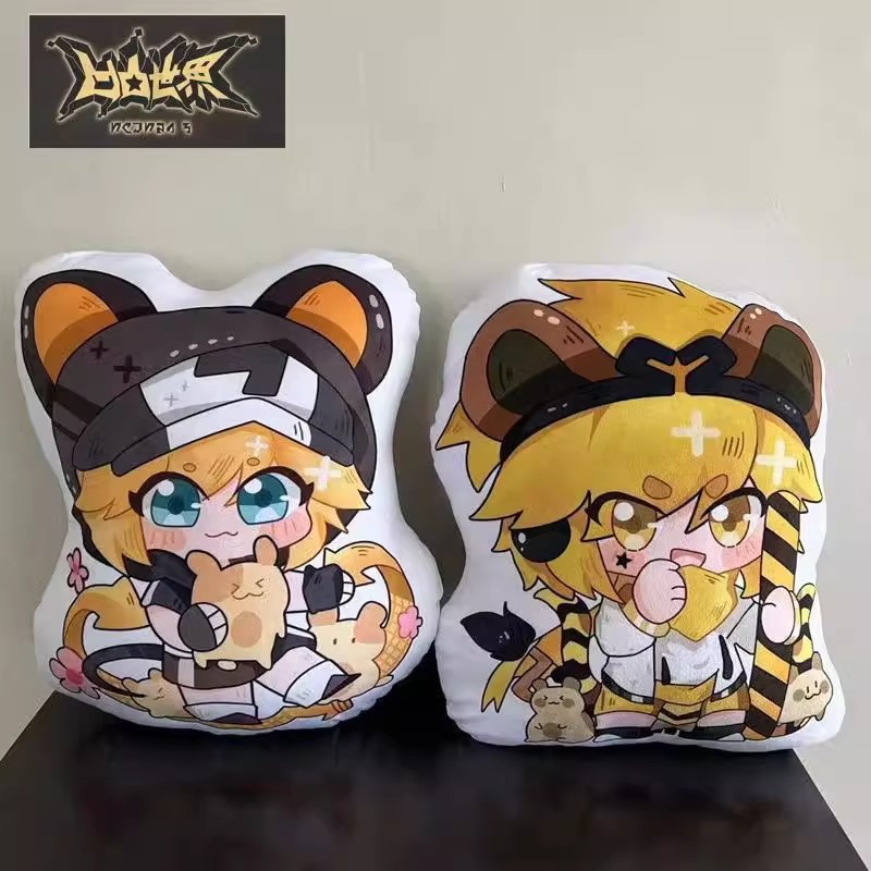 Two-Dimensional Anime Concave and Convex Pillow Anlijie Grian Mi Xiu Garadoskin Doll Gift Female Pillow