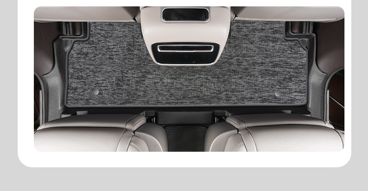 Suitable for Denza N9 full coverage 25-26 model six-seater floor mat modification kit, threshold accessories, interior TPE car floor mats