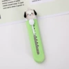 08# Green handle crown dog/cartoon cute resin utility knife