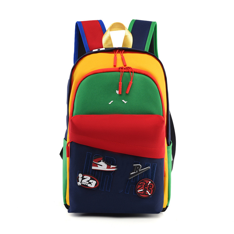 Trendy Brand Backpacks for Middle and High School Students, College Students, Cross-Border Fashion Outdoor Backpacks, Large-Capacity Travel Backpacks