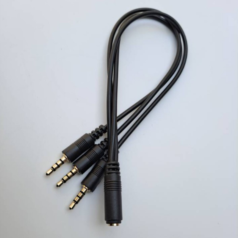 Spot AUX audio cable 3.5mm Public Public Public Police Mother Fourth Section Pay Cyrutic Calcid Voice Voice Voice Extended Connection 3