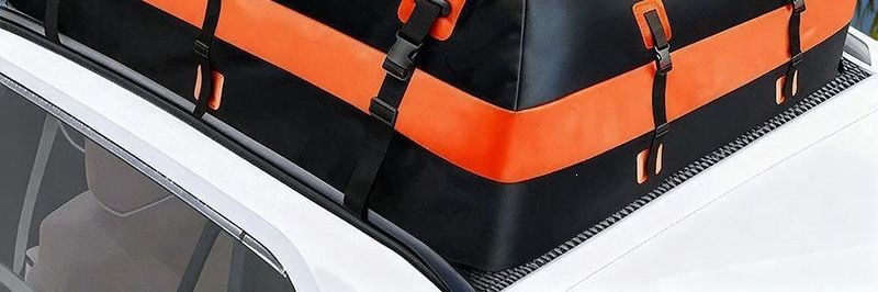Waterproof car luggage bag, wear-resistant storage luggage box, car luggage rack, roof-mounted SUV large-capacity rainproof plastic