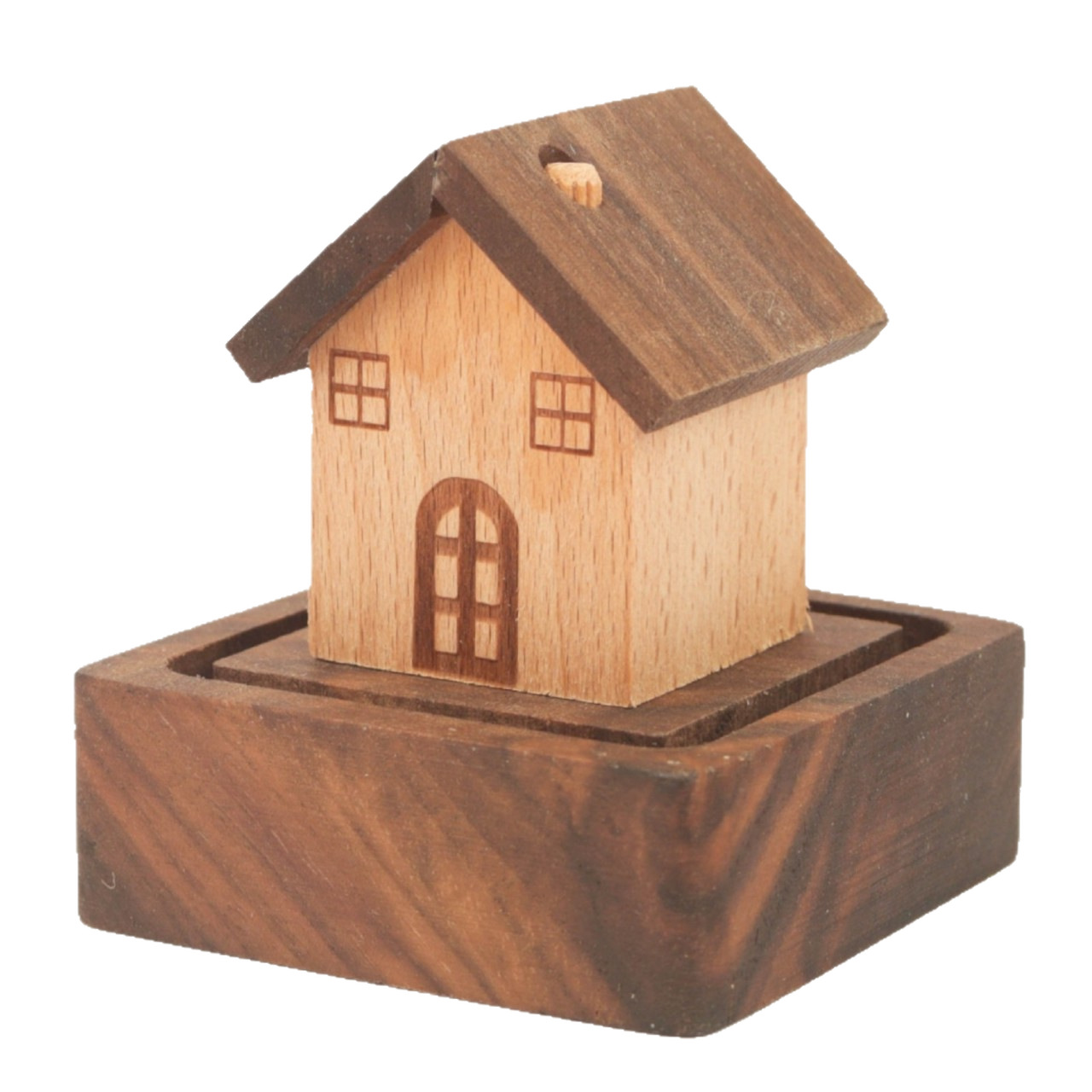 Creativo madera de nuez negra madera de fragancia natural fragancia interior fragancia