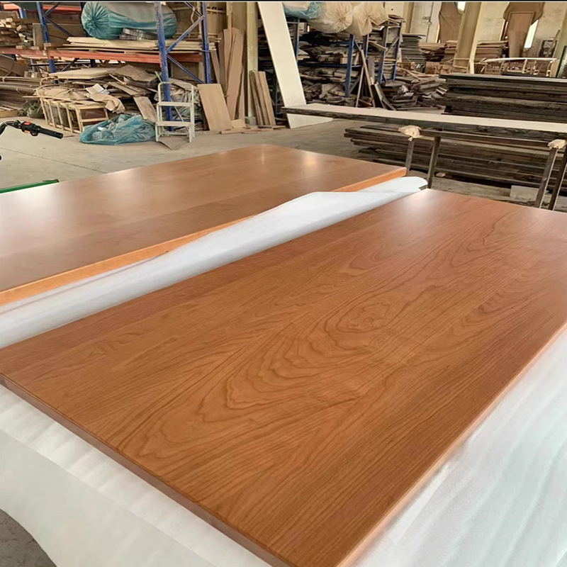 North American Cherry Wood Desk Panel Black Walnut Dining Table Board Ash Wood Bar Counter Board Oak Lift Table Board Bay Window Board
