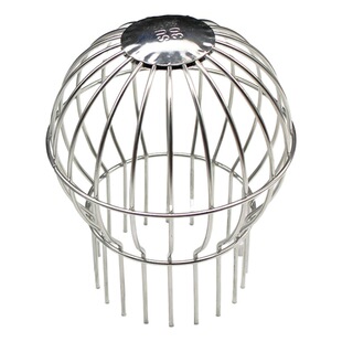 Huasmeng 304 stainless steel ceiling floor drain anti-blocking filter round mesh cover balcony outdoor 160 rainwater bucket pvc