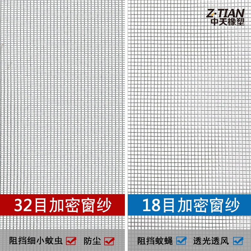 家用加密加厚防蚊纱窗网自装铝合金塑钢窗户尼龙防尘纱网窗纱