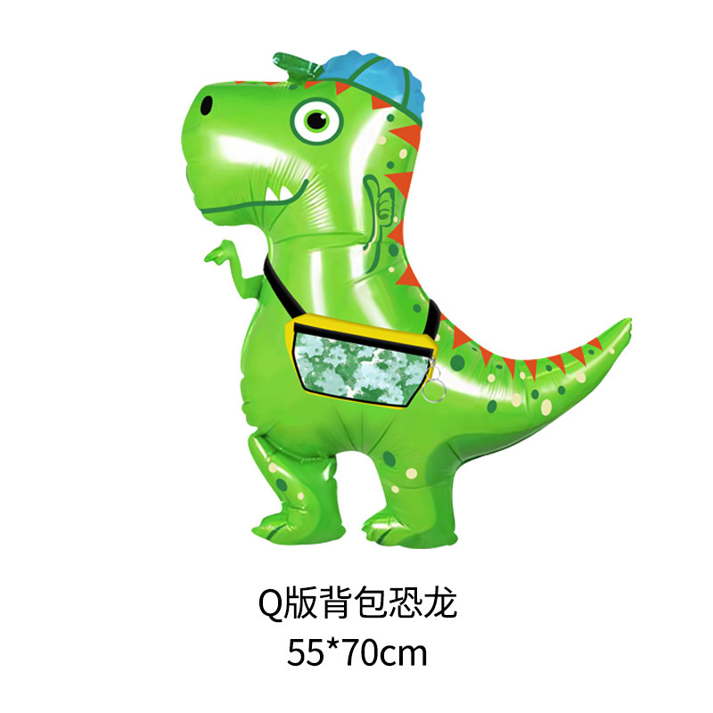Amazon dinosaurio globo dibujos animados fuego dragón tiranosaurio triceratops globo bosque tema fiesta decoración decoración image 13