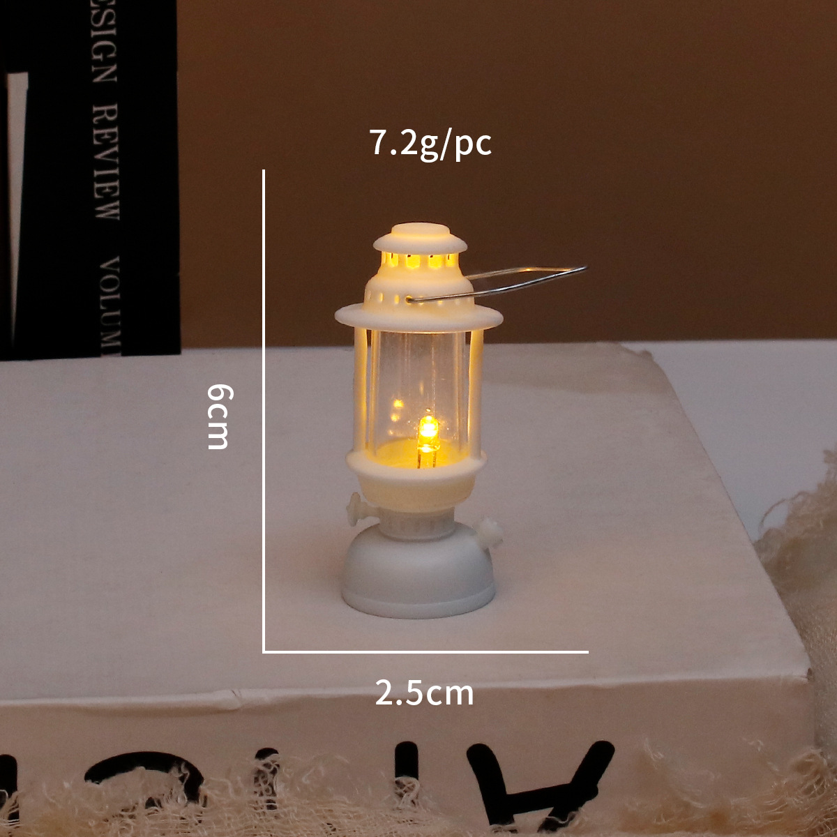 Vintage lámpara de queroseno vela electrónica luz de noche ambiente navideño vela led decoración decoración de mesa