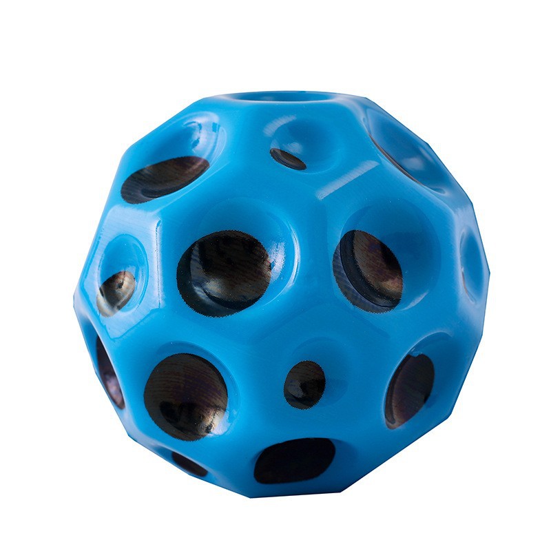 Bolas elásticas de explosión de alto resbalaje agujero bola bola espuma bola porosa 10CM interacción padre-hijo alivio de compresión juguetes al por mayor
