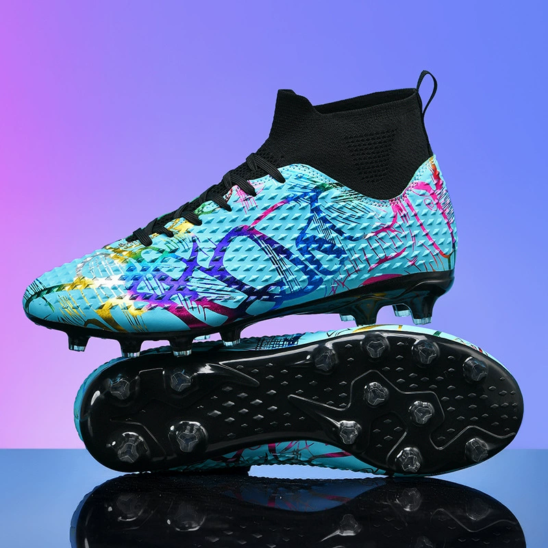 Трансграничная Сийин Амазонка World Football Shoes Мужская и Подростковая Студенческая АГ Длинные гвозди TF Тренировочная обувь