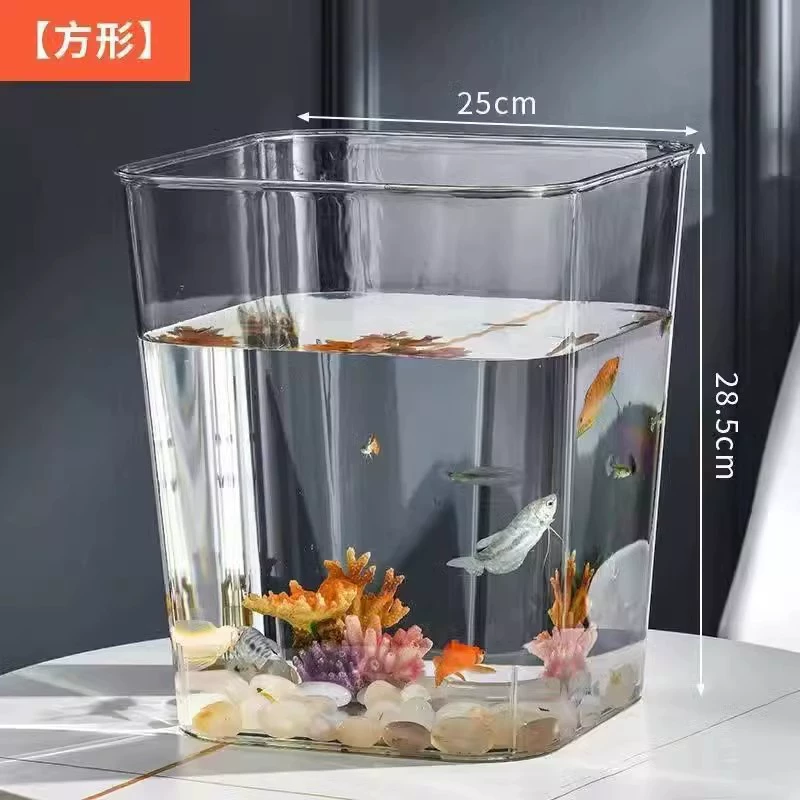Plastic transparent acrylic aquarium, hydrolate, fall protection
