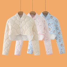 秋冬季加绒加厚保暖护肩颈椎坎肩女士月子披肩中老年肩周睡觉防寒