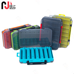New double-sided multi-functional lure box 19.5*13.5*3.5CM accessories storage box portable set fishing box