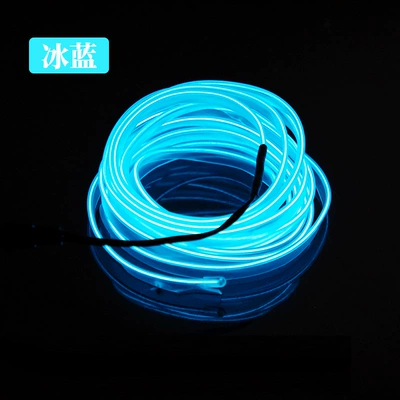 Car El Lamp, Panel (Dashboard) işıqlandırması - ice-blue