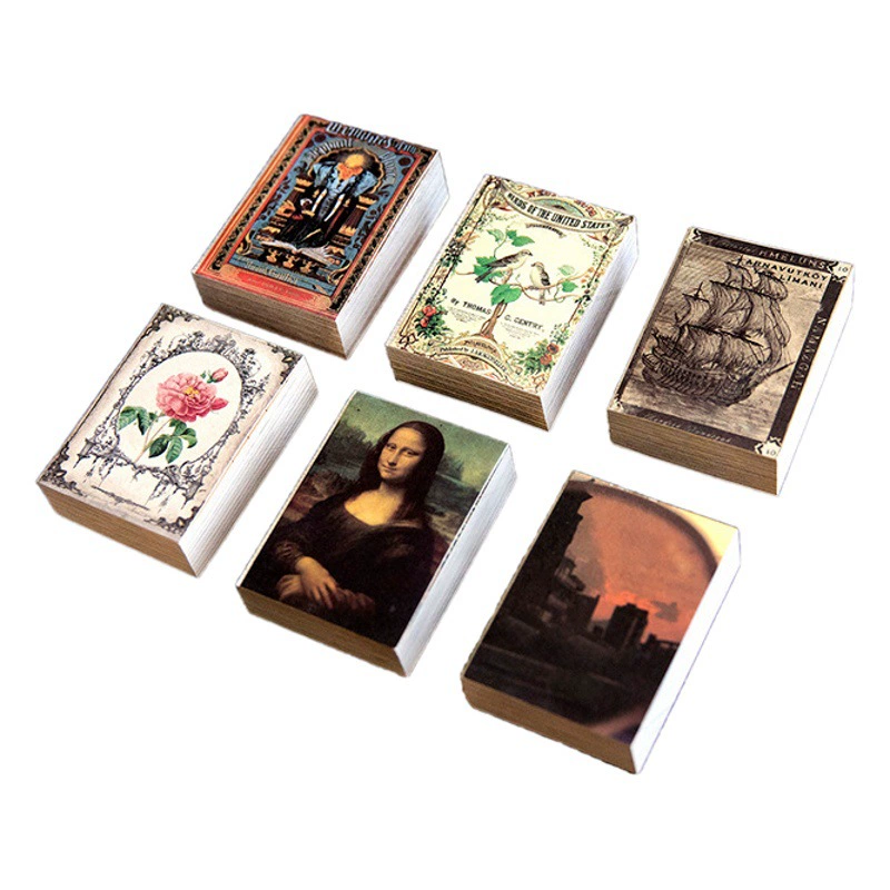 Сам Ян в книге Мини серии Материал бумага Дуду этот ретро коллаж декоративная бумага-подложка 200 6