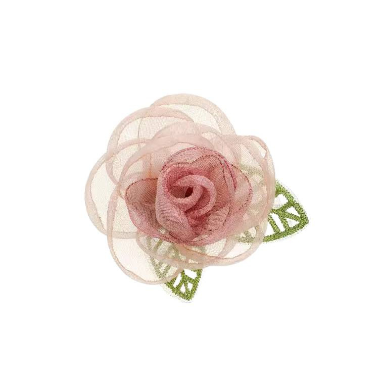 Kamelien Brosche Für Damen, Einzigartige 3d Blumen Anstecknadel_voghion.com