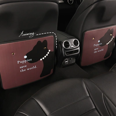 Chair back anti-kick pad back anti-kick cushion car seat