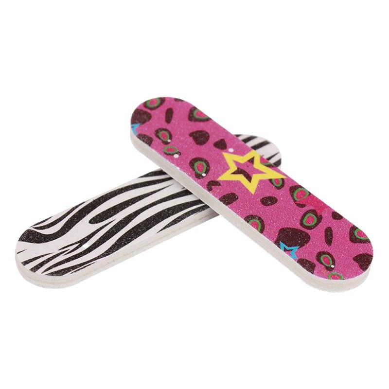 Полированные ногти Отшелушивающая омертвевшая кожа Набор инструментов для дизайна ногтей Шлифовальная резинка Протирающая полоса Мини Бытовая шлифовальная полоса Пилочка для ногтей